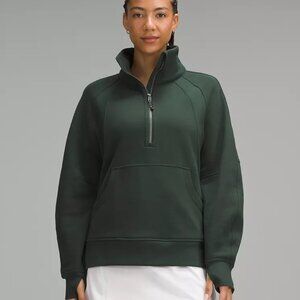 Lululemon Scuba Oversized Funnel Half-Zip Long sweater